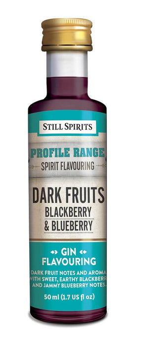 Still Spirits Gin Profile Dark Fruits - Blackberry and Blueberry