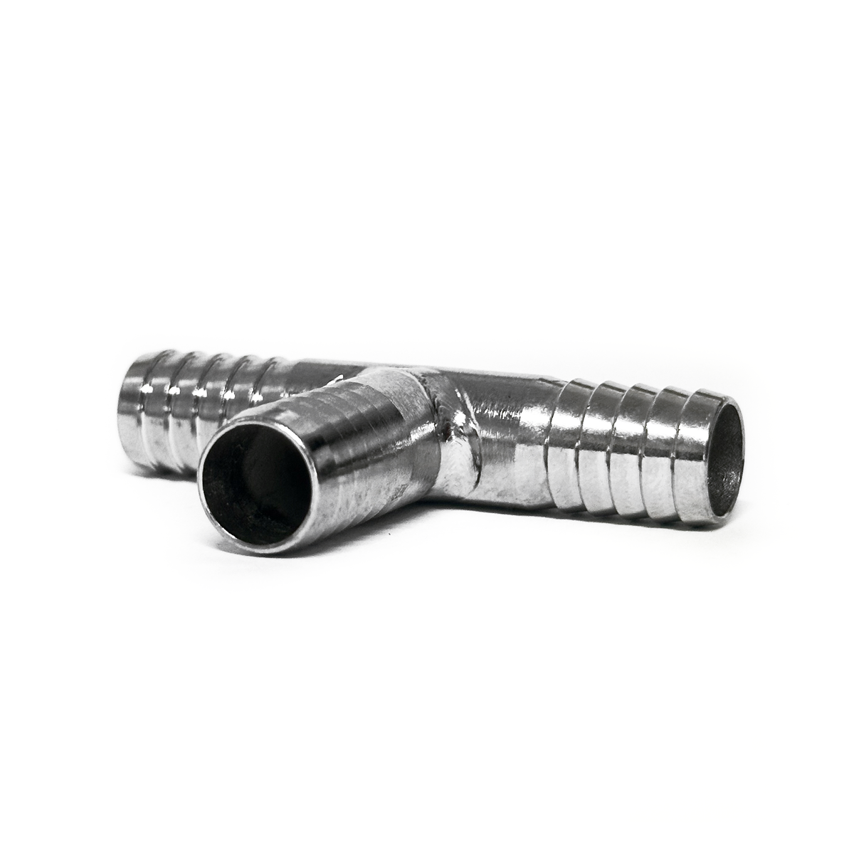 Stainless Steel 10mm Barbed T-Piece — Brew HQ