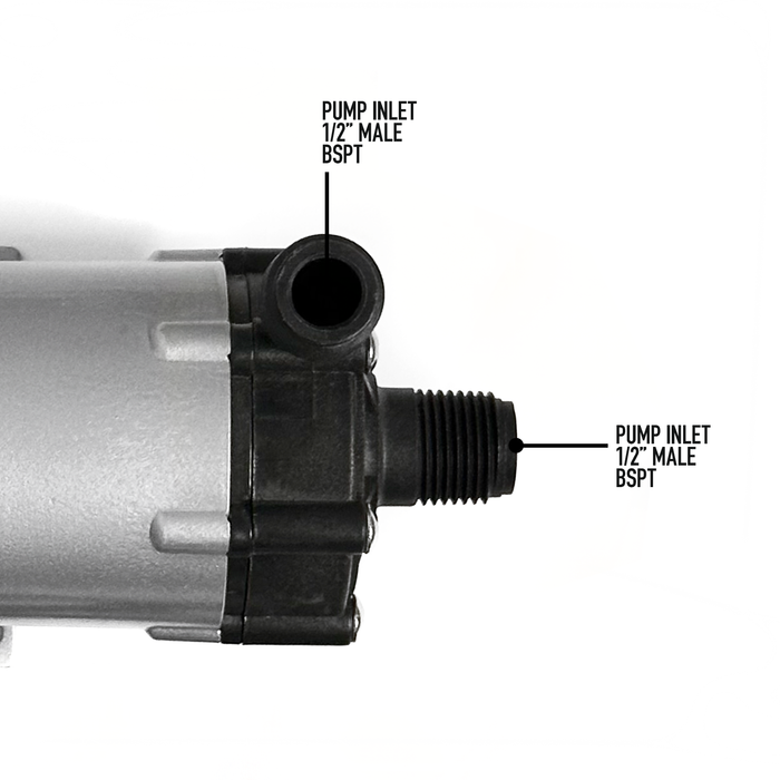 25 Watt High Temperature Magnetic Drive Pump - 1/2" BSP