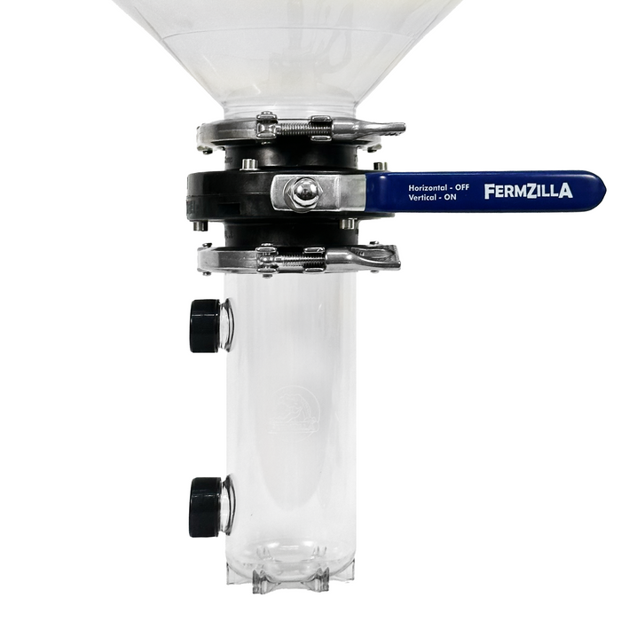 27L Fermzilla Tri-Conical Fermenter - Generation 3 - Pressure Rated Conical Fermenter