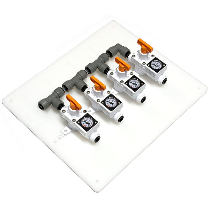 4 Output Gas Regulation & Monitoring Display Board