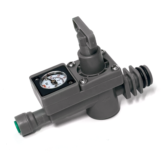 6.35mm Duotight Manifold Inline regulator with Check Valve