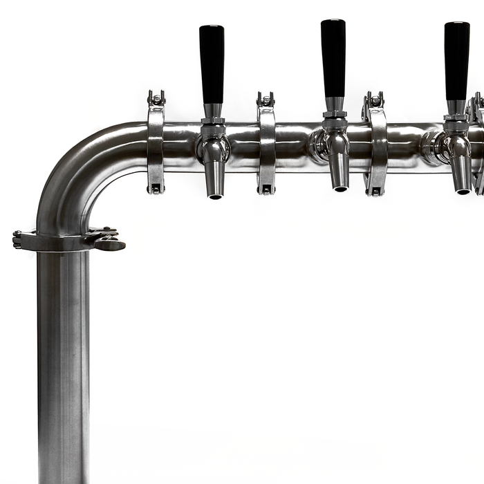 Stainless Steel 6 Tap Modular Goalpost Font