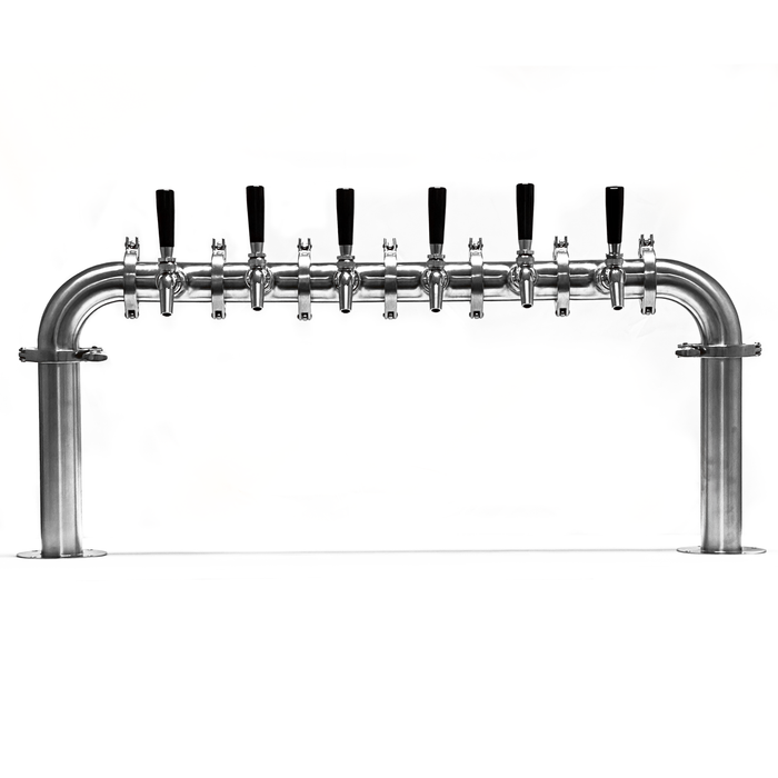 Stainless Steel 6 Tap Modular Goalpost Font