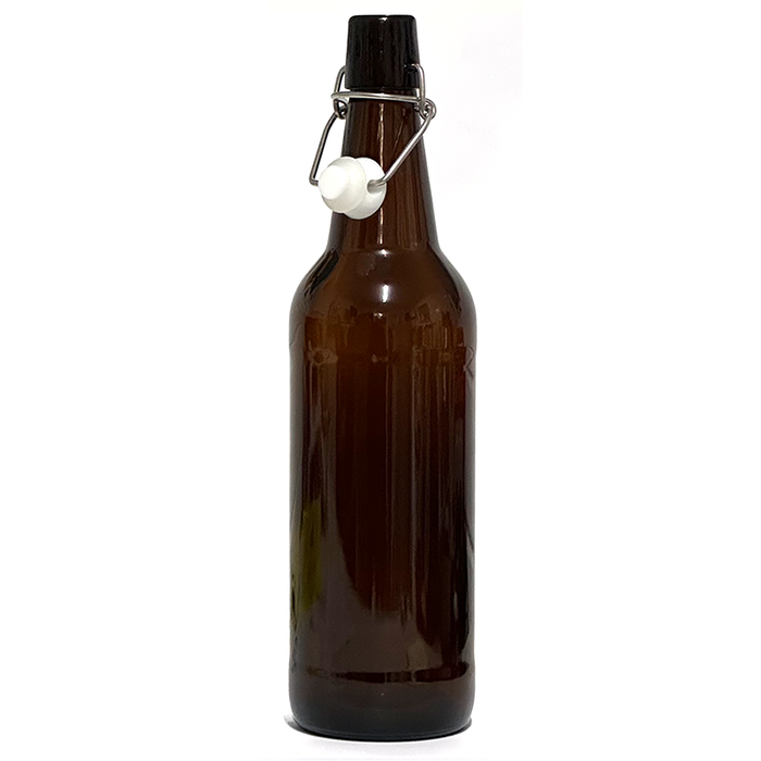 Mangrove Jack's 750mL Amber Flip Top Bottle - Box of 12