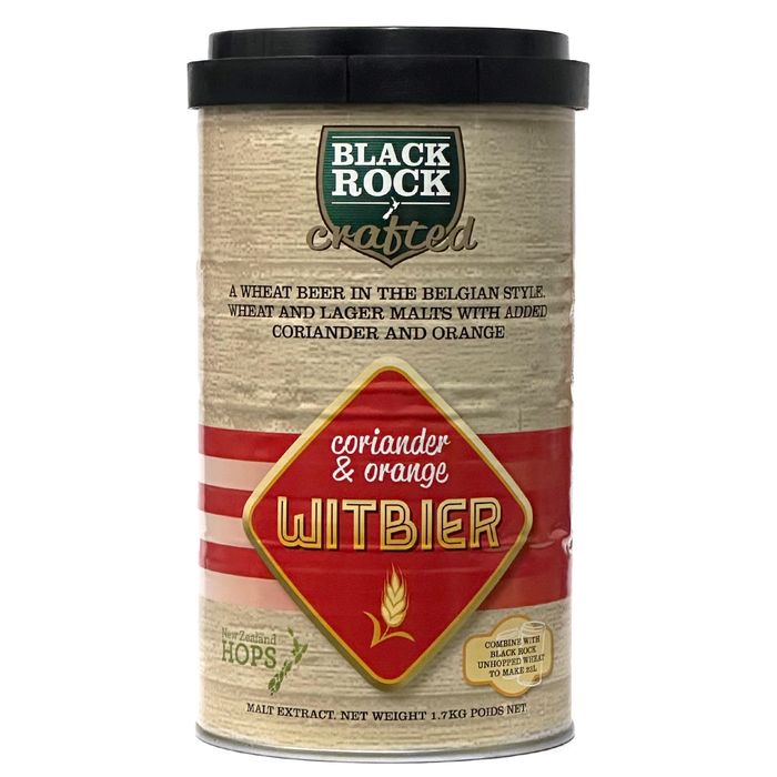 Black Rock Crafted Coriander and Orange Witbier 1.7kg