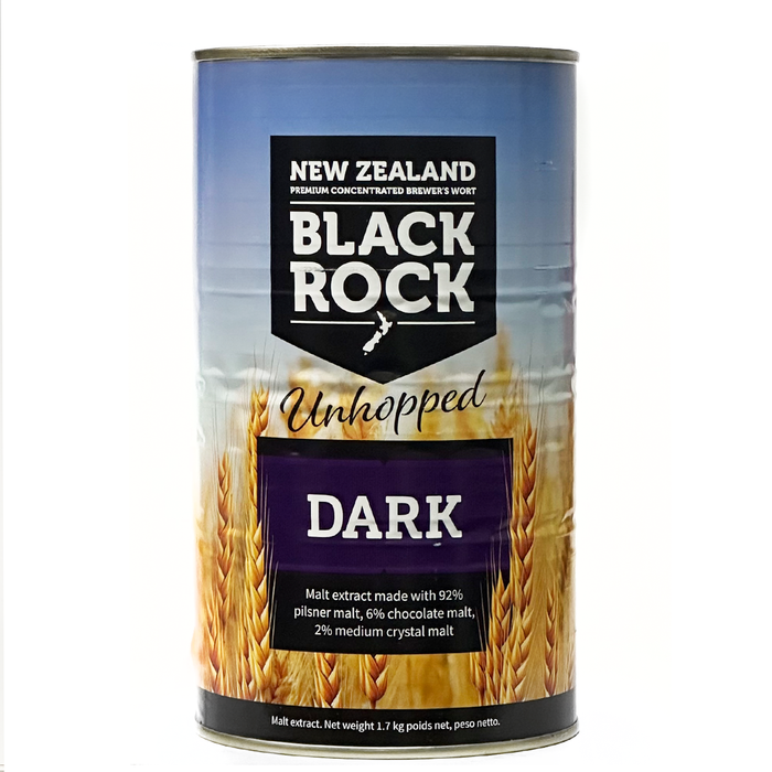 Black Rock Unhopped Dark Malt Extract 1.7kg