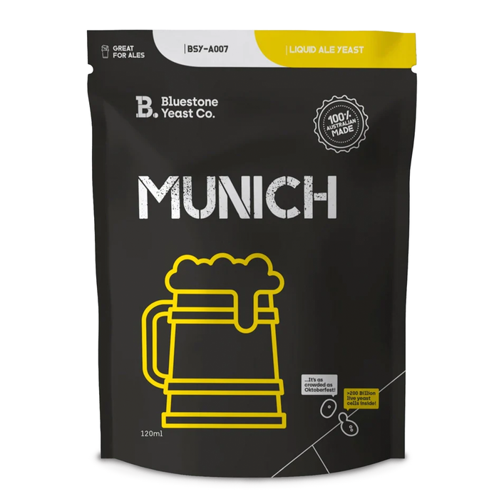 Bluestone Munich Ale Yeast 120mL - BSY-A007