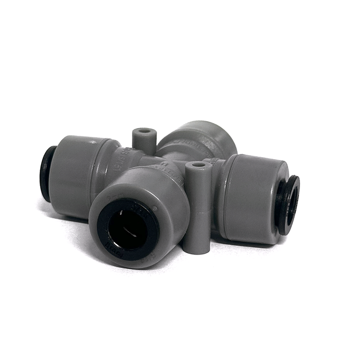 Duotight 8mm Equal X-Piece - 4 Way Joiner