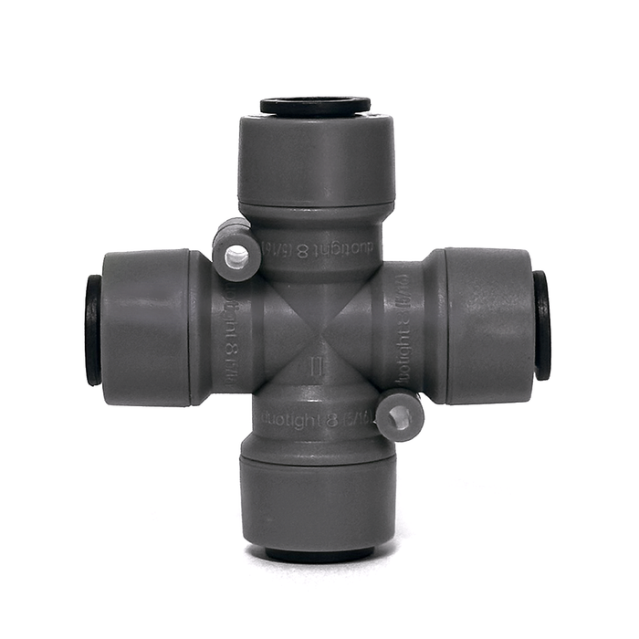 Duotight 8mm Equal X-Piece - 4 Way Joiner