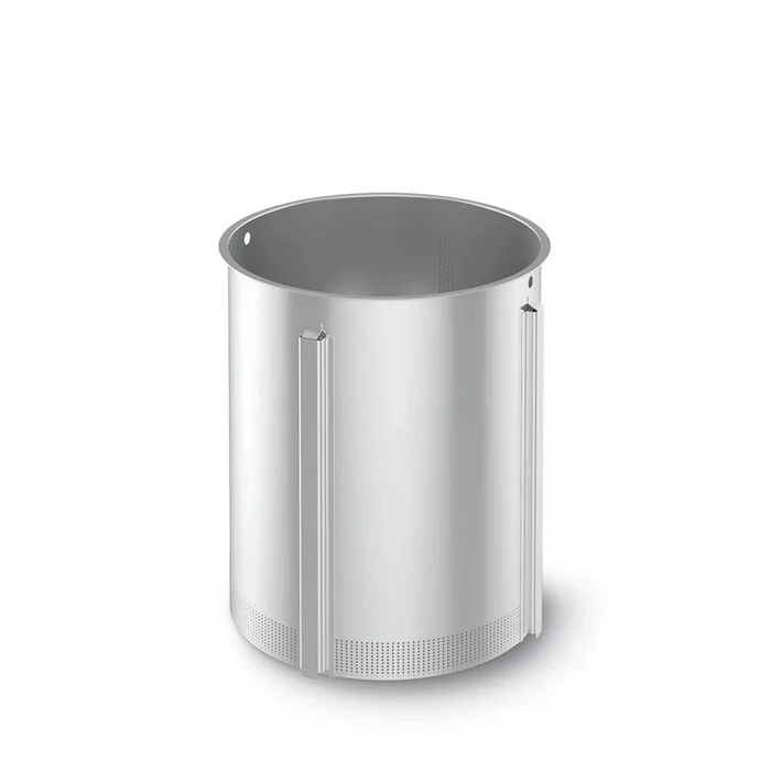 stainless steel malt pipe with perforated bottom and sides