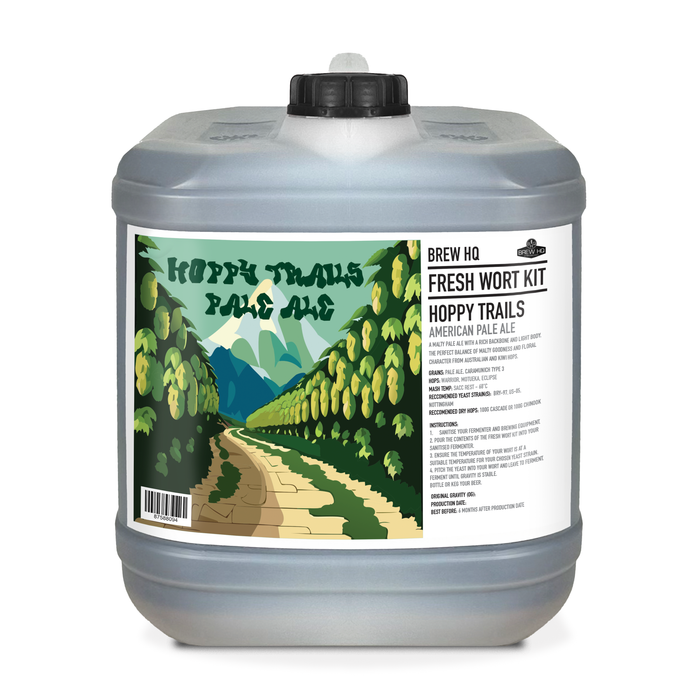 Hoppy Trails American Pale Ale Fresh Wort Kit 20L - Brew HQ Fresh Wort Kit
