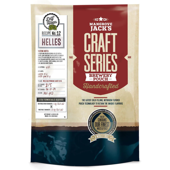 Mangrove Jack's Craft Series Helles Pouch With Dry Hops