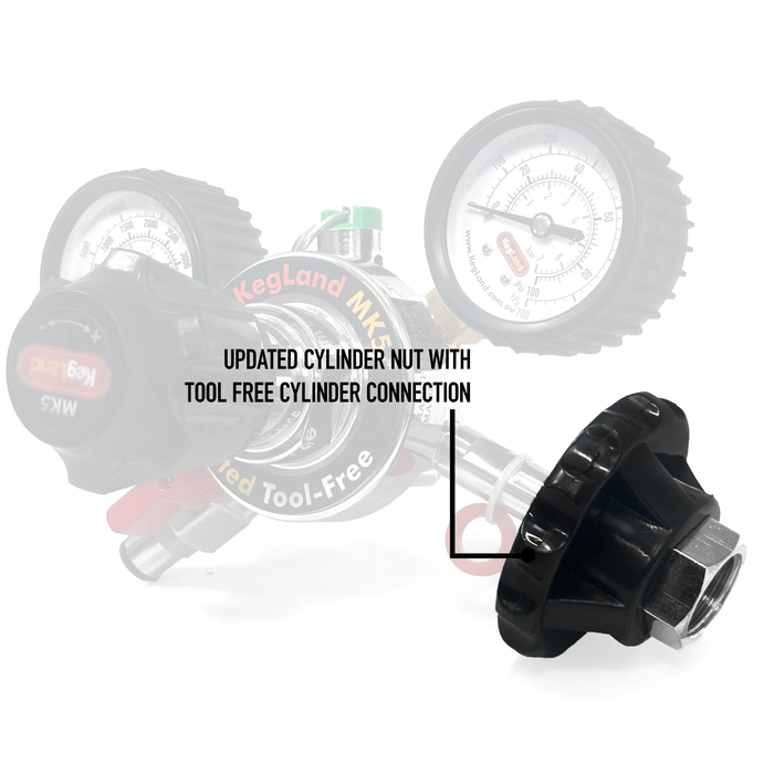 CO2 Gas Regulator MK5 Dual Guage Multi Gas - Type 30