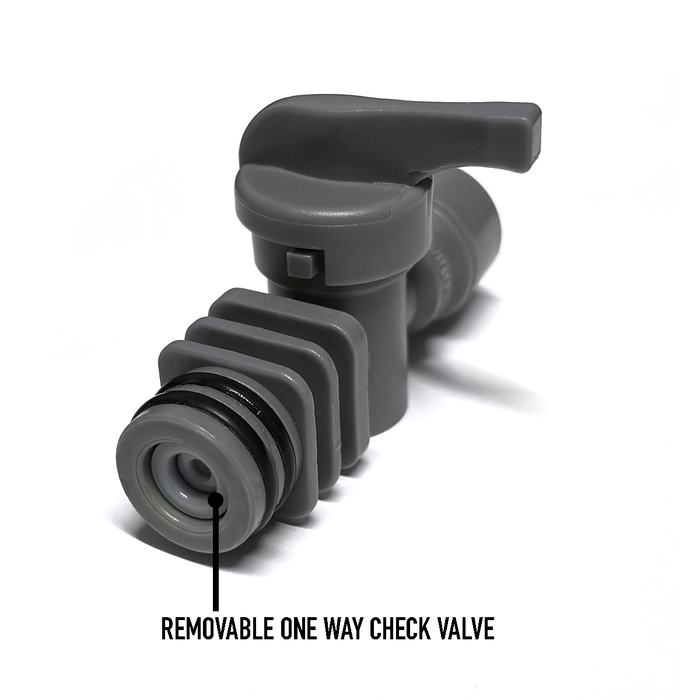 2 Way Gas Manifold x 8mm Duotight Female - Gas Line Splitter