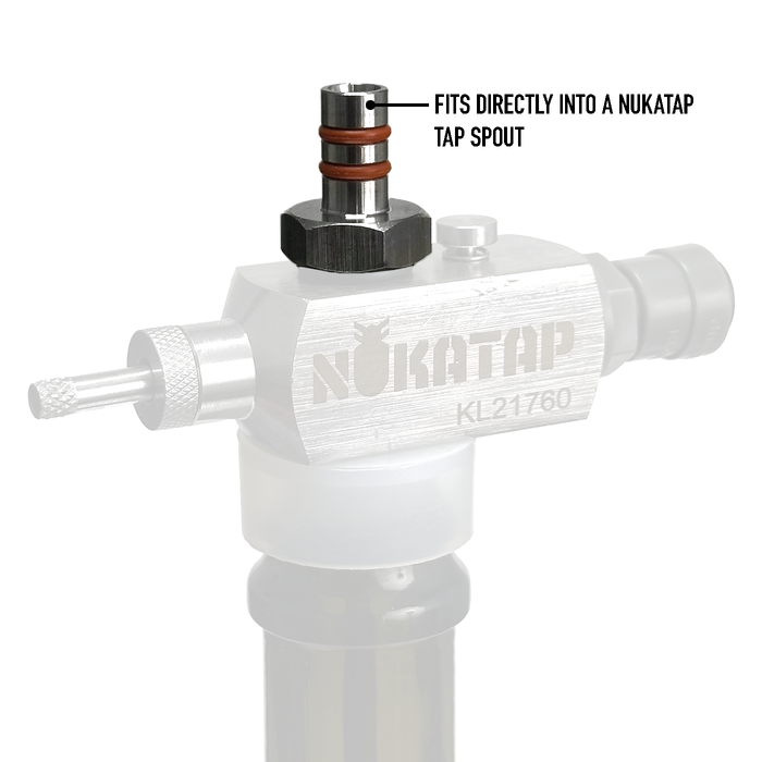 NukaTap Counter Pressure Bottle Filler