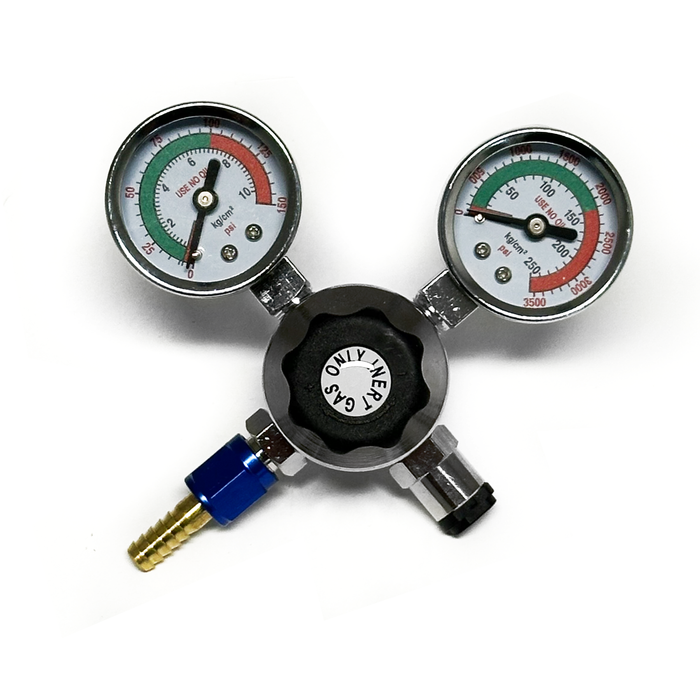 Disposable Gas Cylinder Regulator - M10 Thread