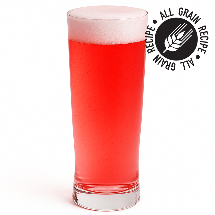 Easy Squeezy Raspberry Sour All Grain Recipe