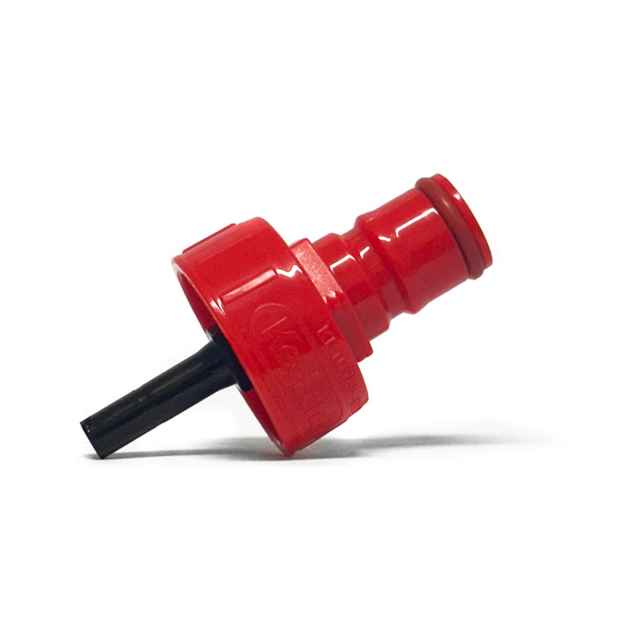 Red Plastic Carbonation Cap