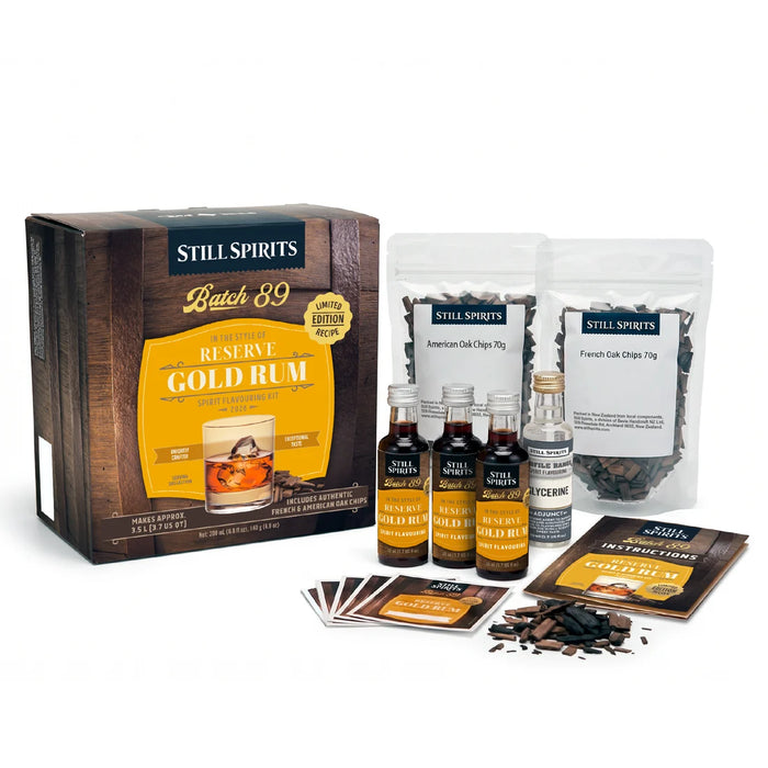 Still Spirits Batch 89 Gold Rum Spirit Flavouring Kit