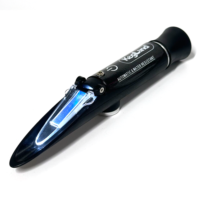 Saber Triple Scale LED Refractometer (Brix, SG Wort, SG Sugar)