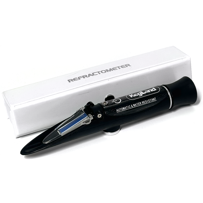Saber Triple Scale LED Refractometer (Brix, SG Wort, SG Sugar)