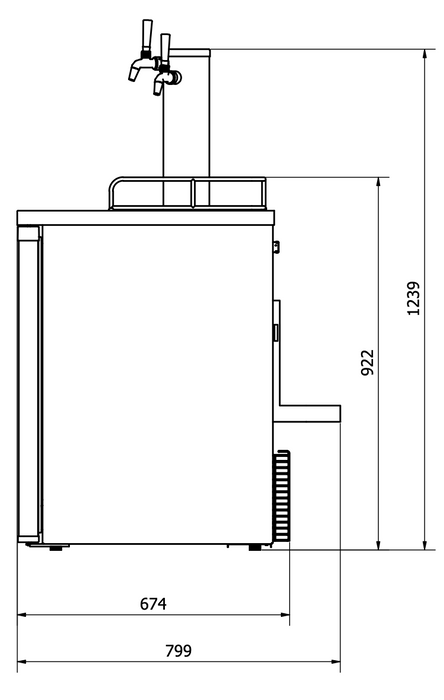 Series X.1 Kegerator Fridge Pack