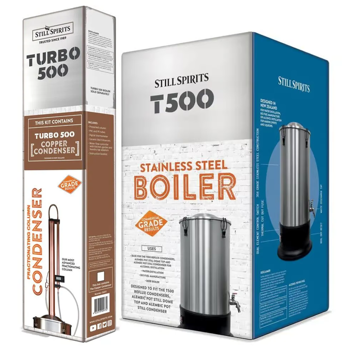 Still Spirits T500 Boiler and Copper Reflux Condenser Bundle