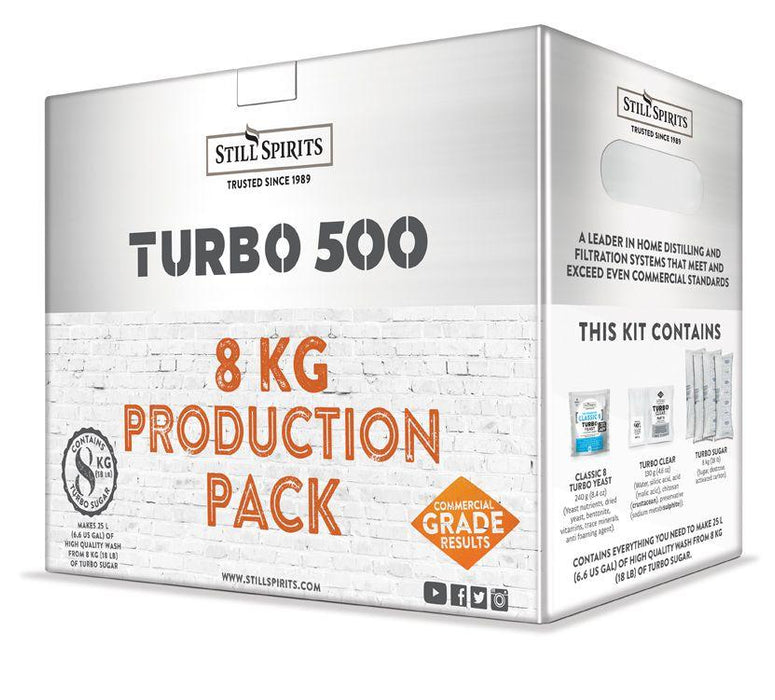 Turbo 500 Production Pack w/ Turbo Carbon (8kg)