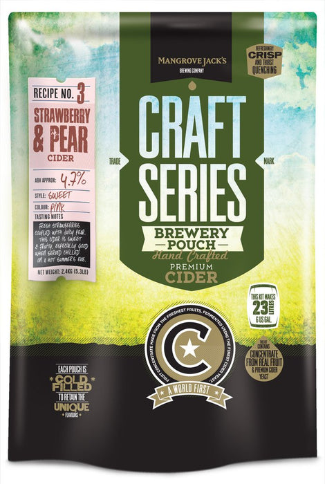 Mangrove Jack's Craft Series Strawberry and Pear Cider