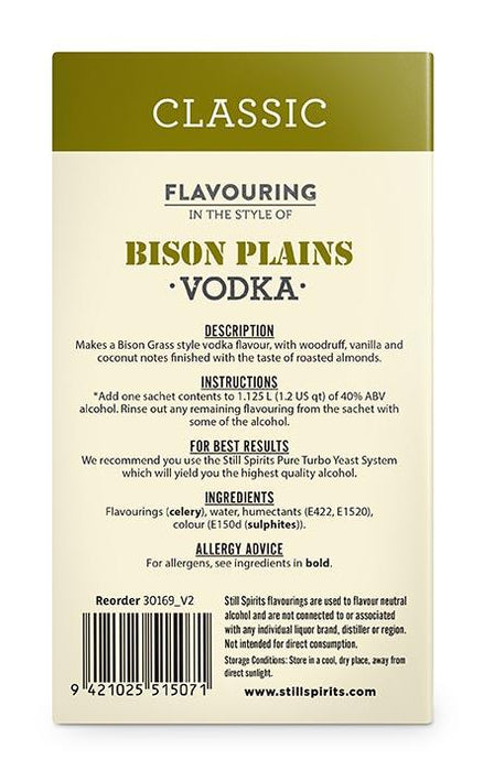 Still Spirits Classic Bison Plains Flavouring
