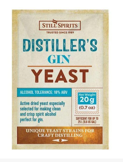 Distiller's Yeast Gin - Brew HQ Pty Ltd