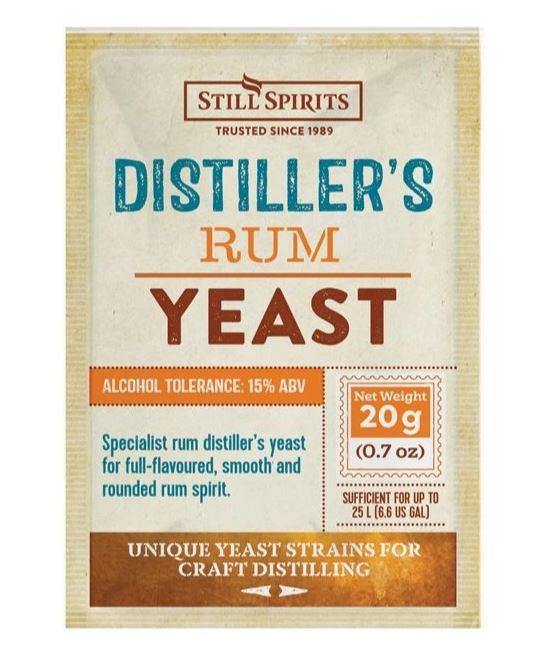 Distiller's Yeast Rum - Brew HQ Pty Ltd