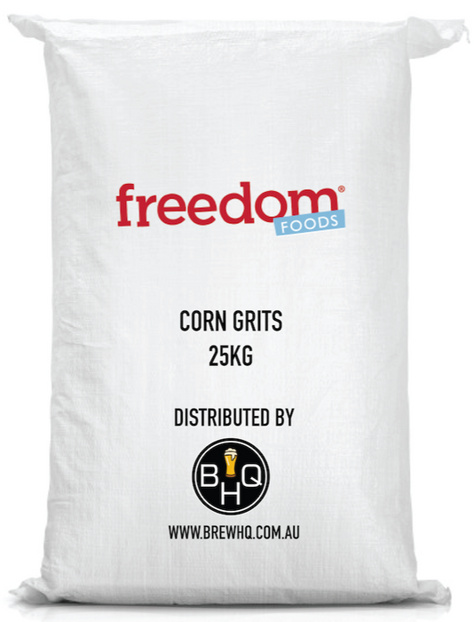 Freedom Foods Corn Grits (Maize) 25kg - Brew HQ Pty Ltd