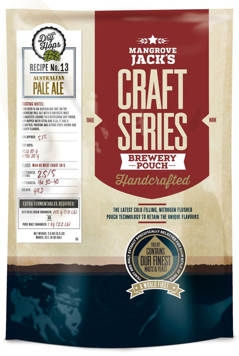 Mangrove Jack's Craft Series Australian Pale Ale With Dry Hops