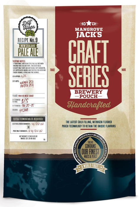 Mangrove Jack's Craft Series New Zealand Pale Ale With Dry Hops
