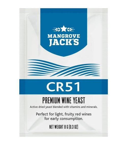 CR51 Red Wine Yeast - Brew HQ Pty Ltd