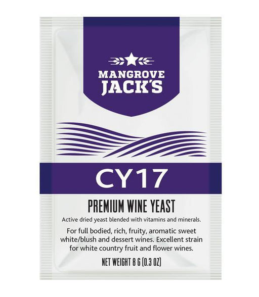 CY17 White Wine Yeast - Brew HQ Pty Ltd