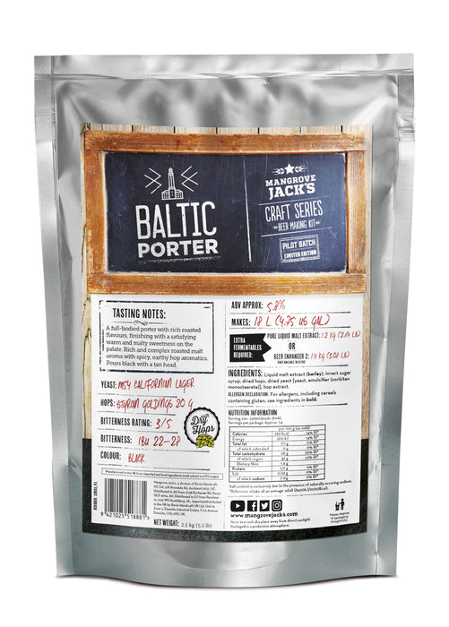 Mangrove Jack's Craft Series Baltic Porter - Limited Edition