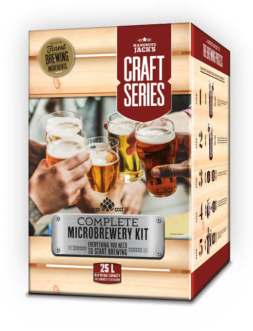 Mangrove Jack's Complete Microbrewery Kit - Stainless Steel Starter Brewery Kit