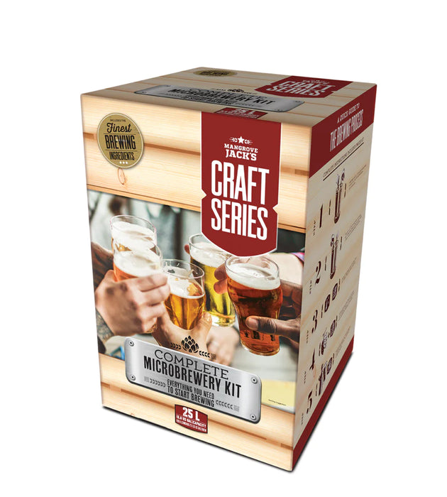 Mangrove Jack's Complete Microbrewery Kit - Stainless Steel Starter Brewery Kit
