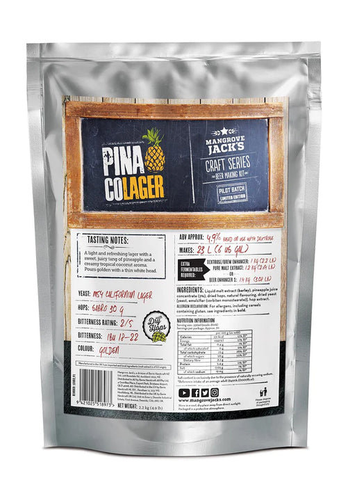 NEW - Mangrove Jack's Pina Colager - Limited Edition