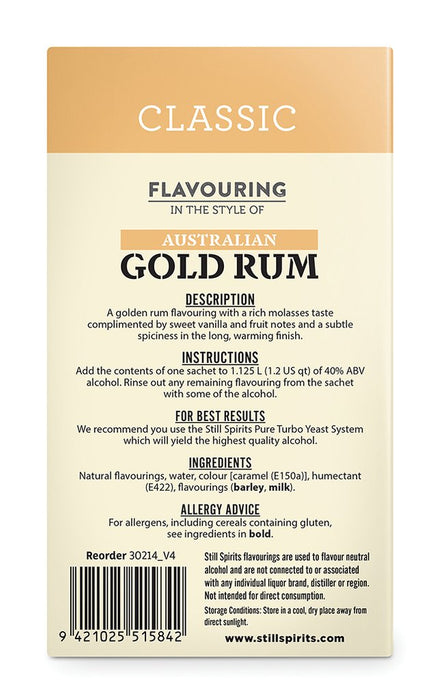 Still Spirits Classic Australian Gold Rum Flavouring
