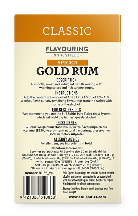 Still Spirits Classic Spiced Gold Rum Flavouring