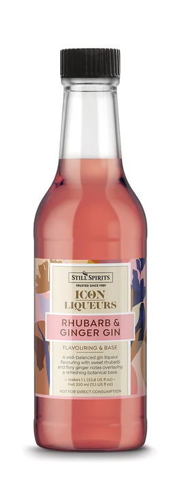Still Spirits Icon Liqueur Rhubarb and Ginger Gin Flavouring