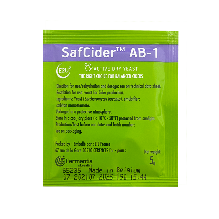 Fermentis SafCider AB-1 - Balance