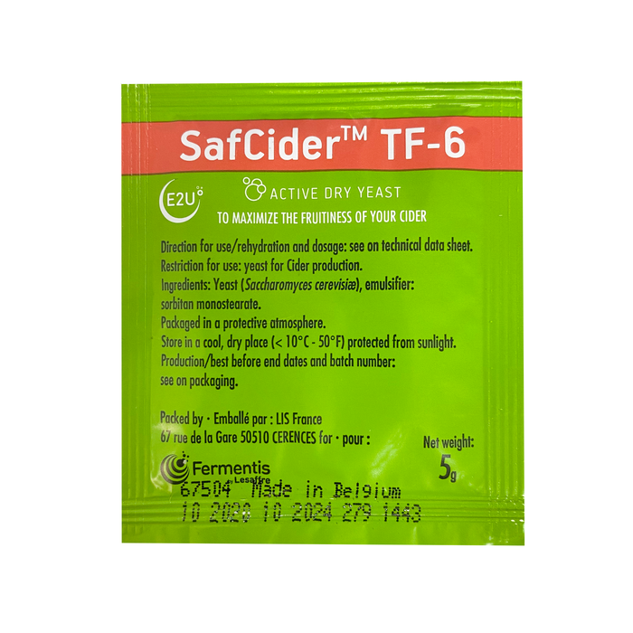 Fermentis SafCider TF-6 - Tutti Fruity