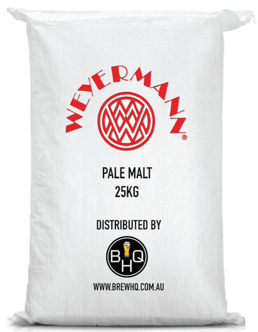 Weyermann Pale Ale Malt 25kg - Brew HQ Pty Ltd