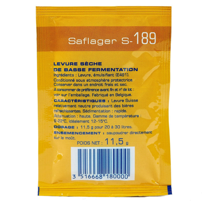 Fermentis SafLager S-189 Lager Yeast