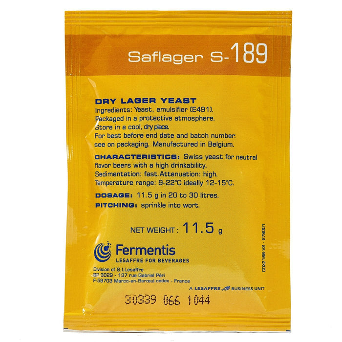 Fermentis SafLager S-189 Lager Yeast